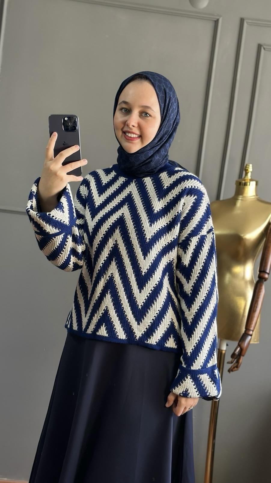 Zikzak Kazak - Lacivert