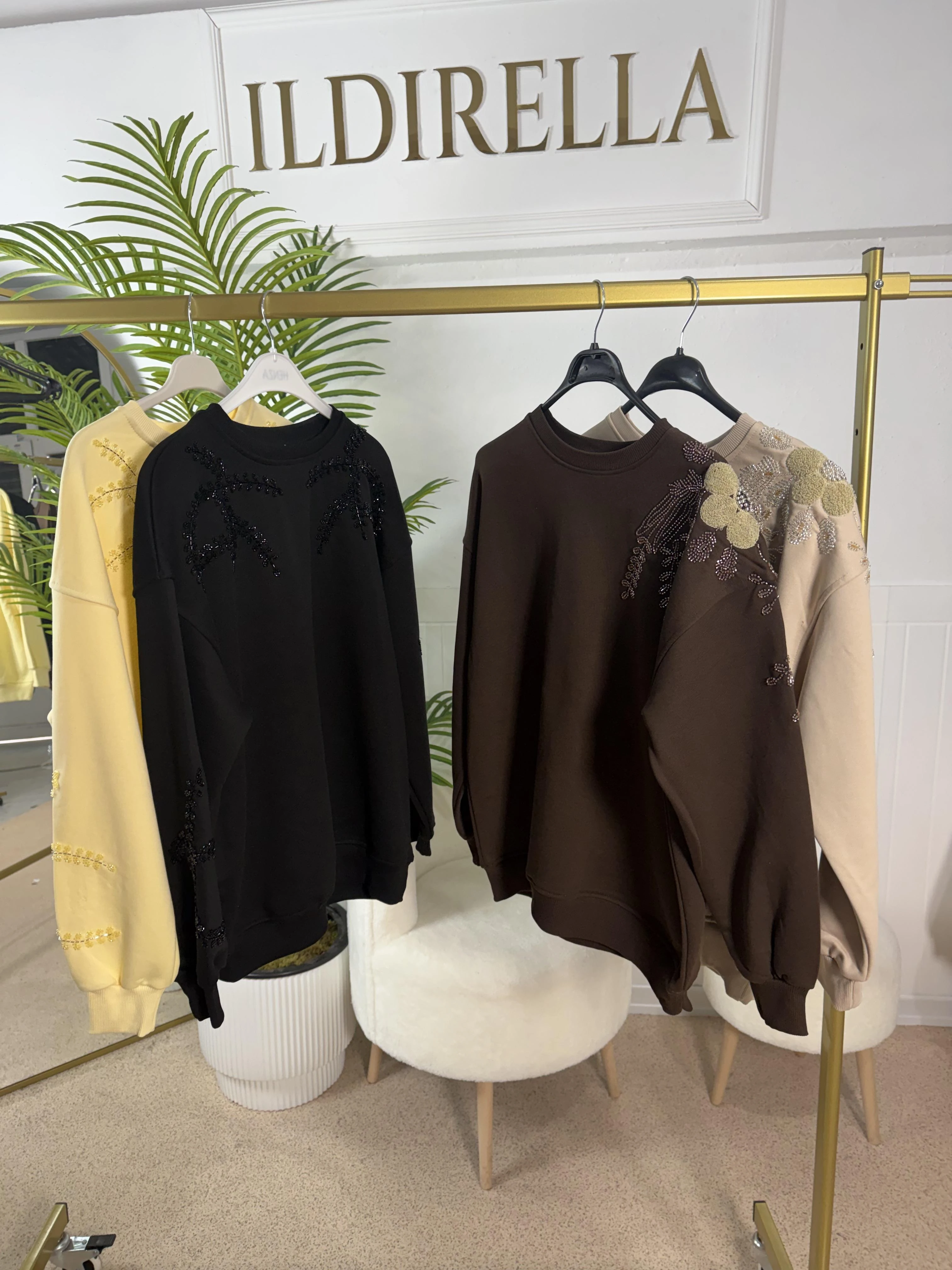 İpekyol Taş İşleme Sweat - Siyah