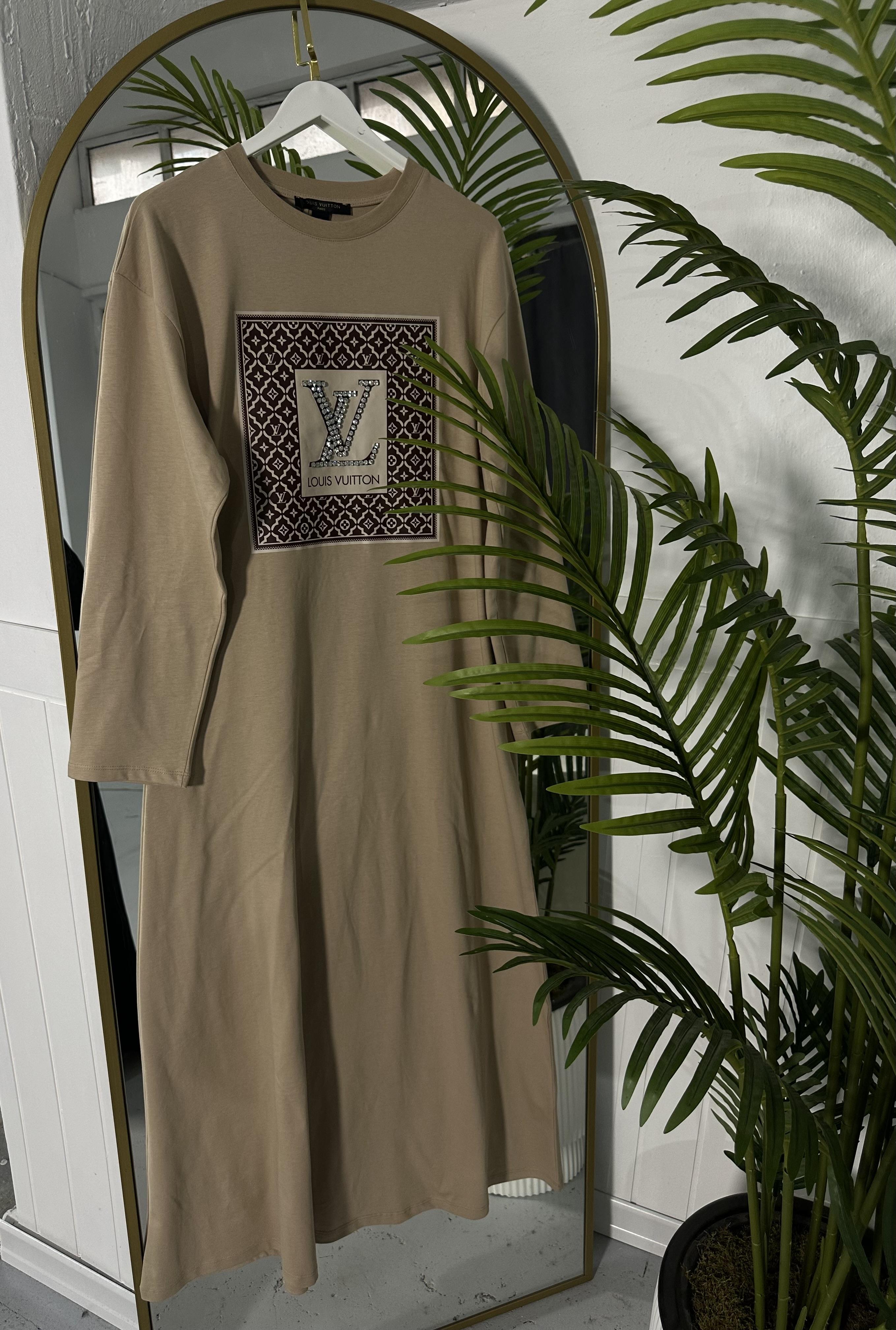 Lou Marka Elbise - Bej