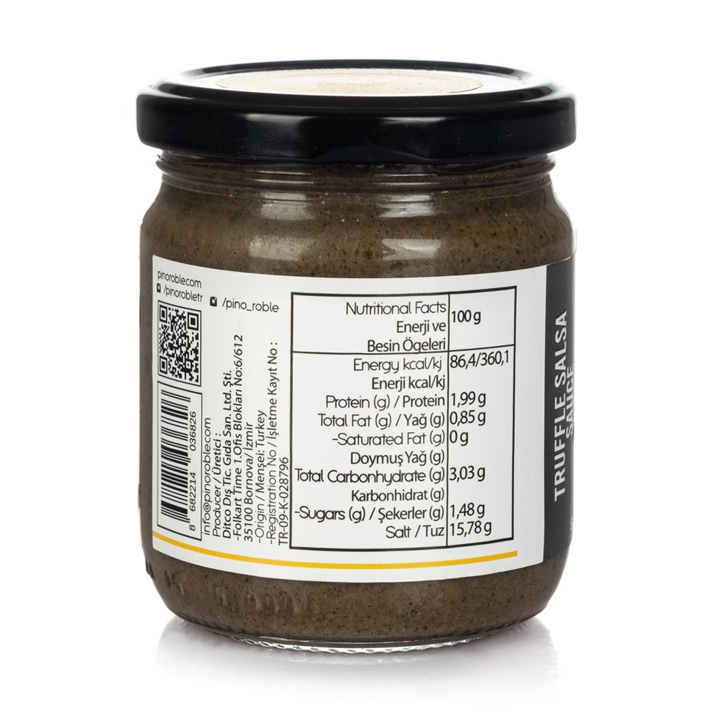 PinoRoble Trüf Salsa Sosu 180 GR.