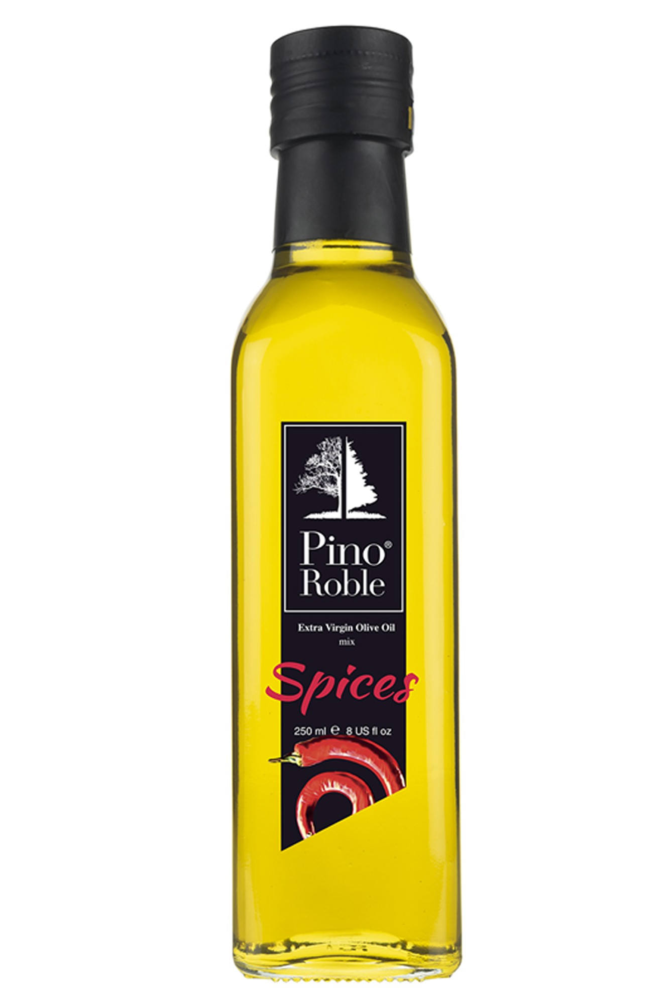 PinoRoble Natives Olivenöl Extra Von Mit Scharfen Gewürzen Verfeinert 250 ml