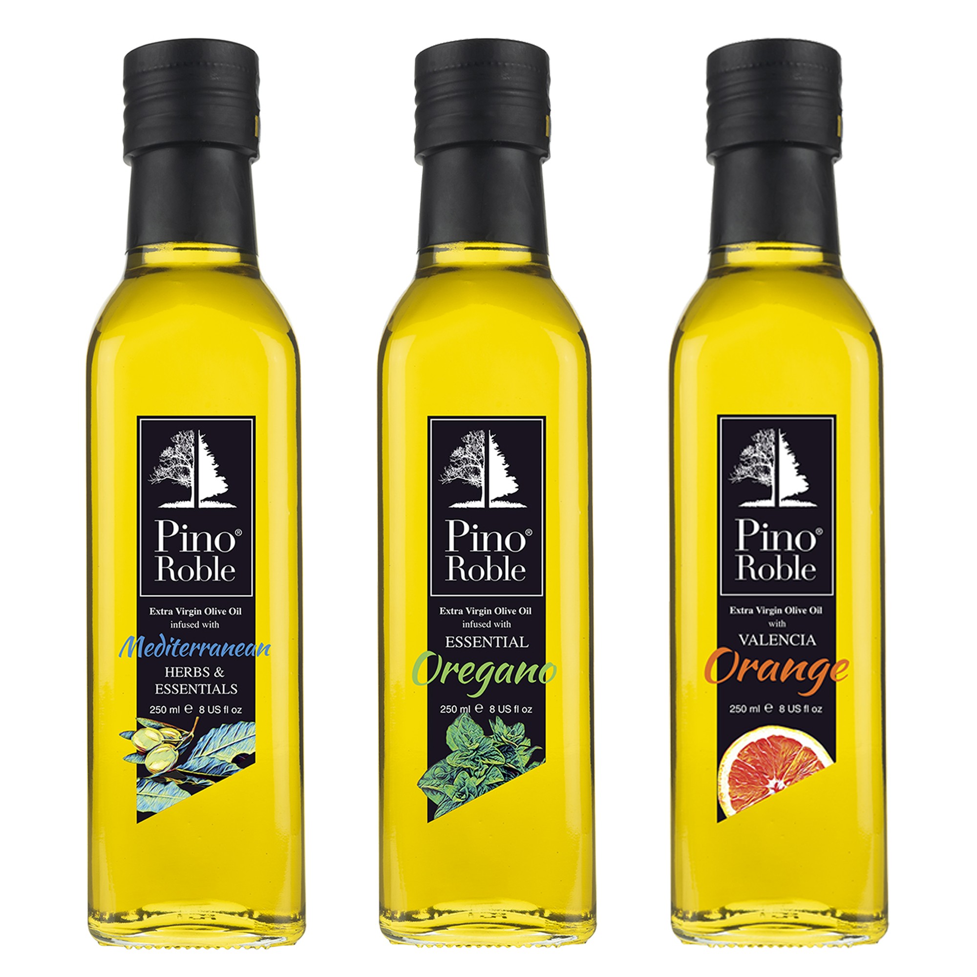 PinoRoble Lorbeer-Rosmarin-Thymian (mediterran) + Oregano + Valencia-Orangen-Olivenöl