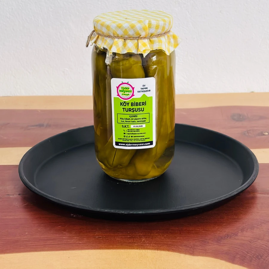 1000 cc Köy Biberi Turşusu