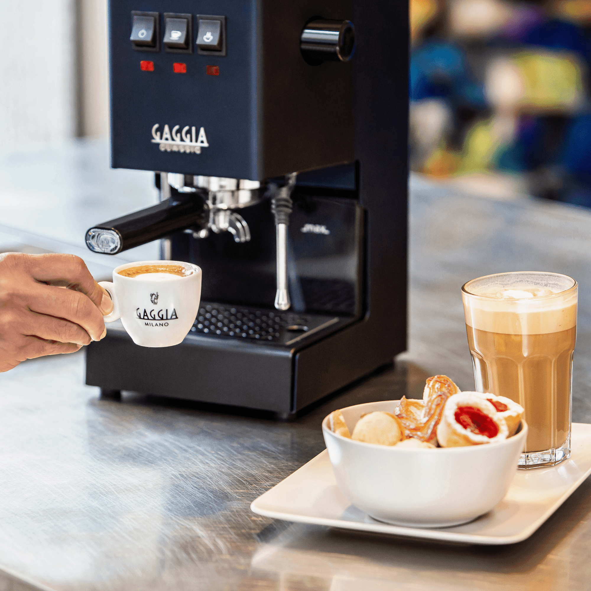 Gaggia New Classic Evo 2023 Mavi Espresso Makinesi RI9481/15