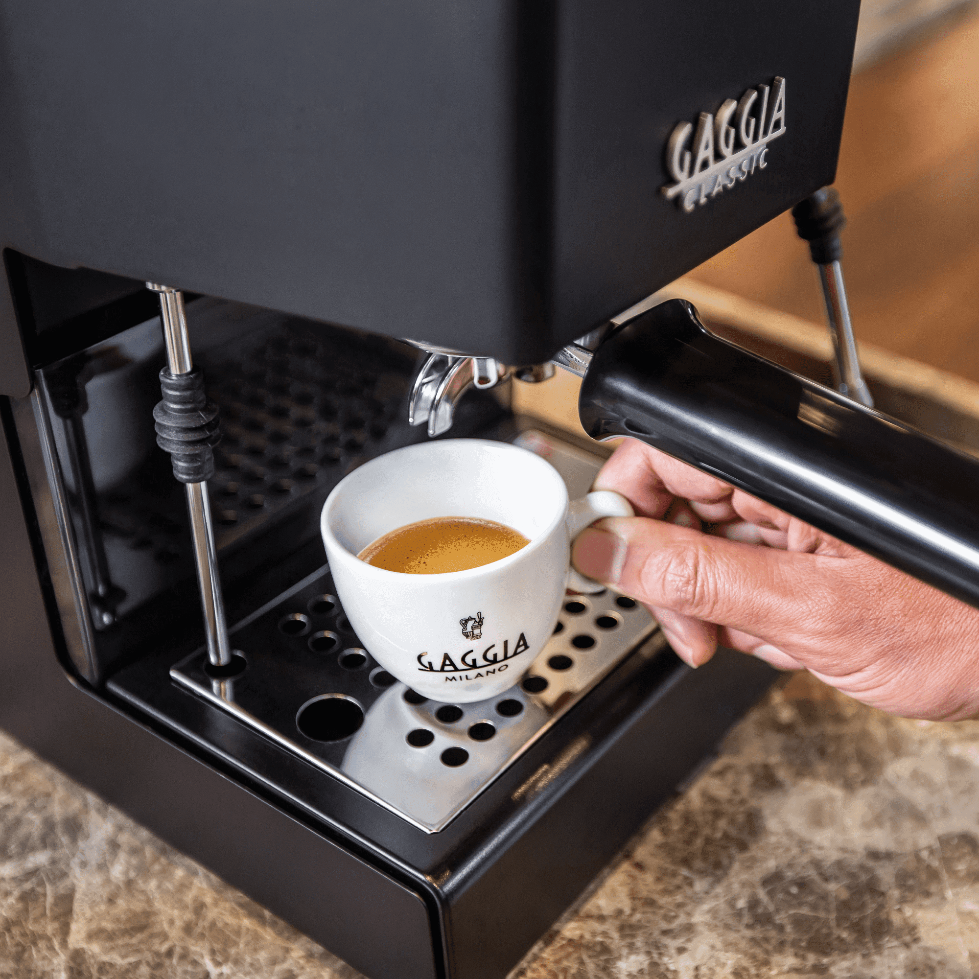 Gaggia New Classic Evo 2023 Siyah Espresso Makinesi RI9481/14