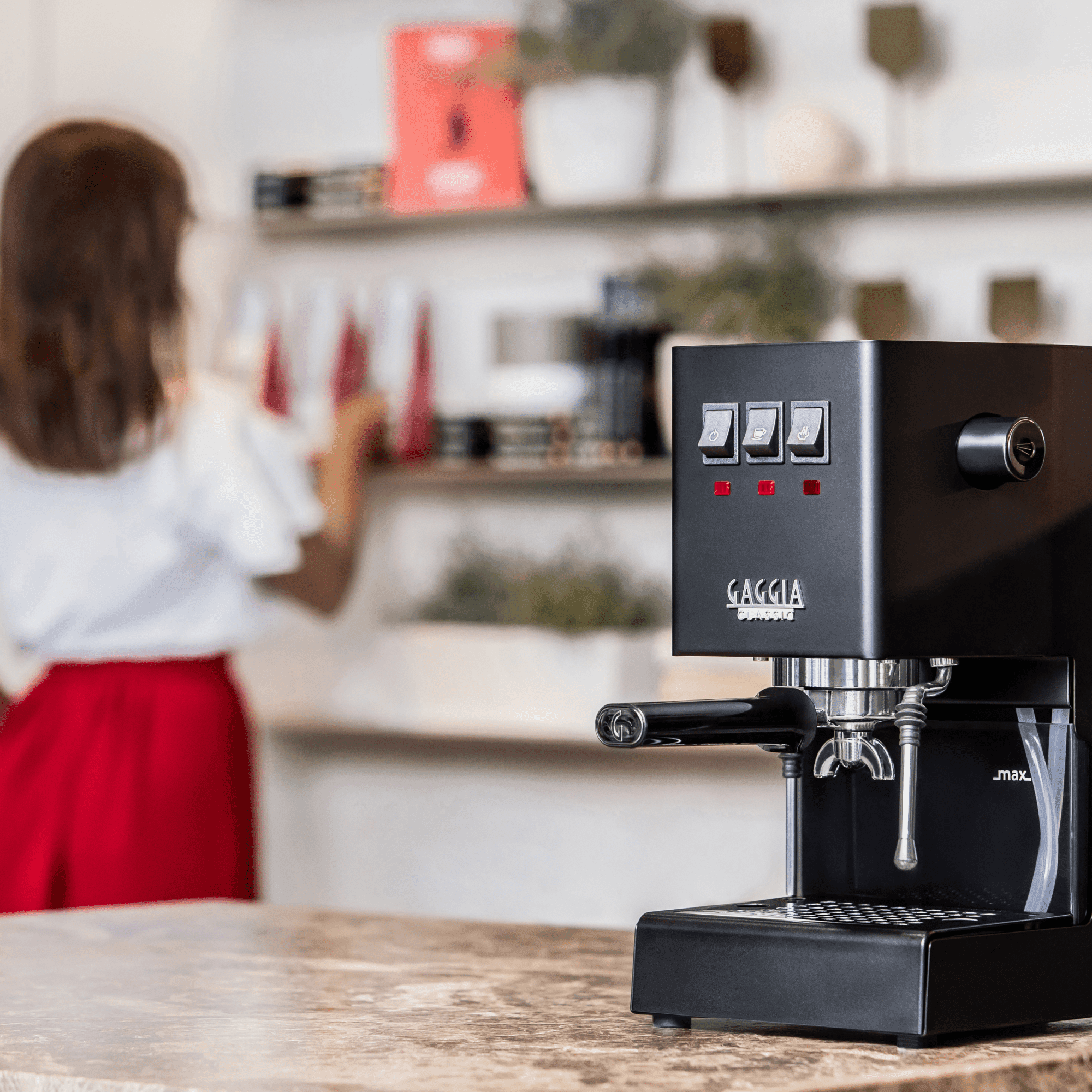 Gaggia New Classic Evo 2023 Siyah Espresso Makinesi RI9481/14