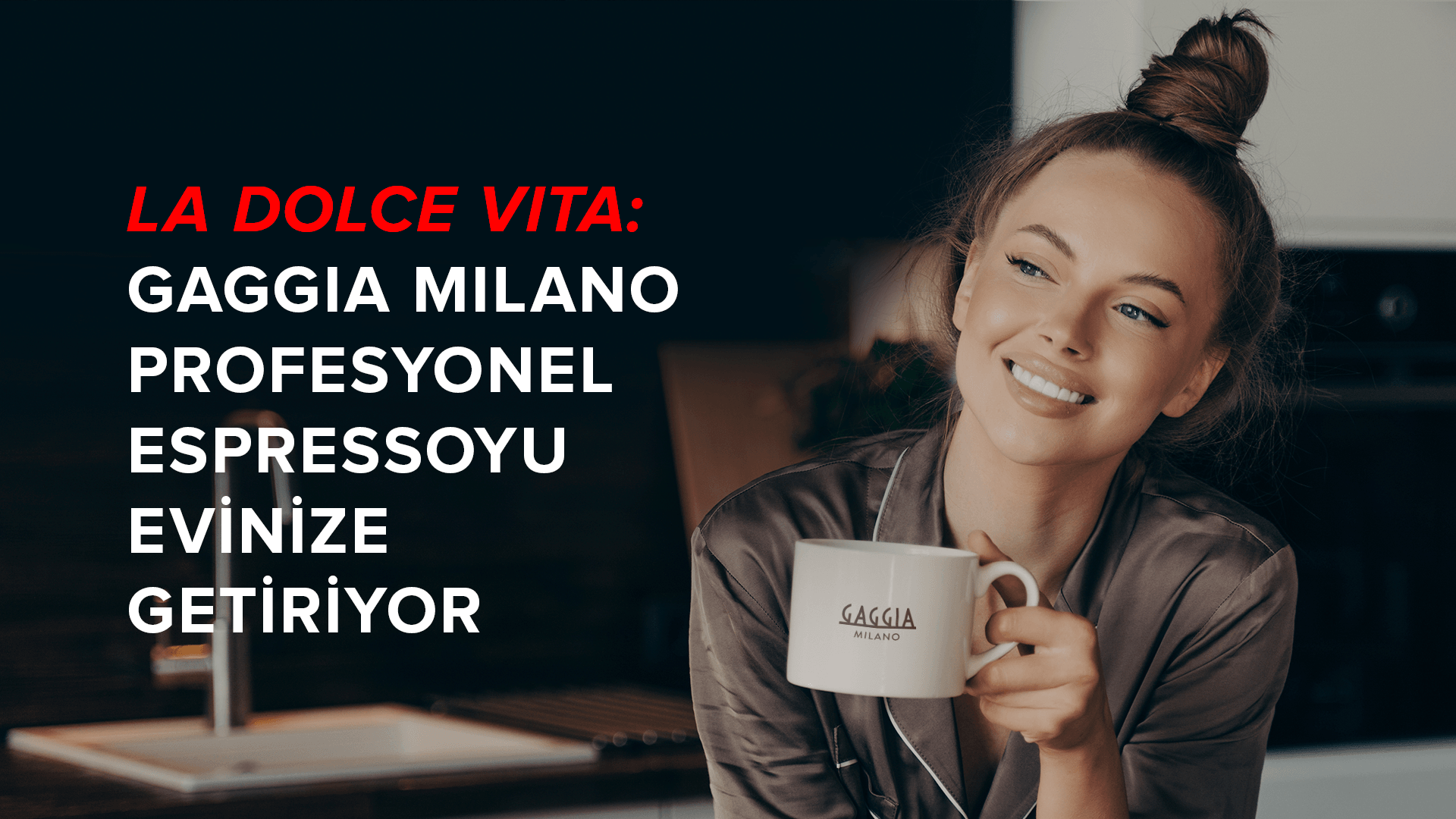 La Dolce Vita: Gaggia Milano Profesyonel Espressoyu Evinize Getiriyor