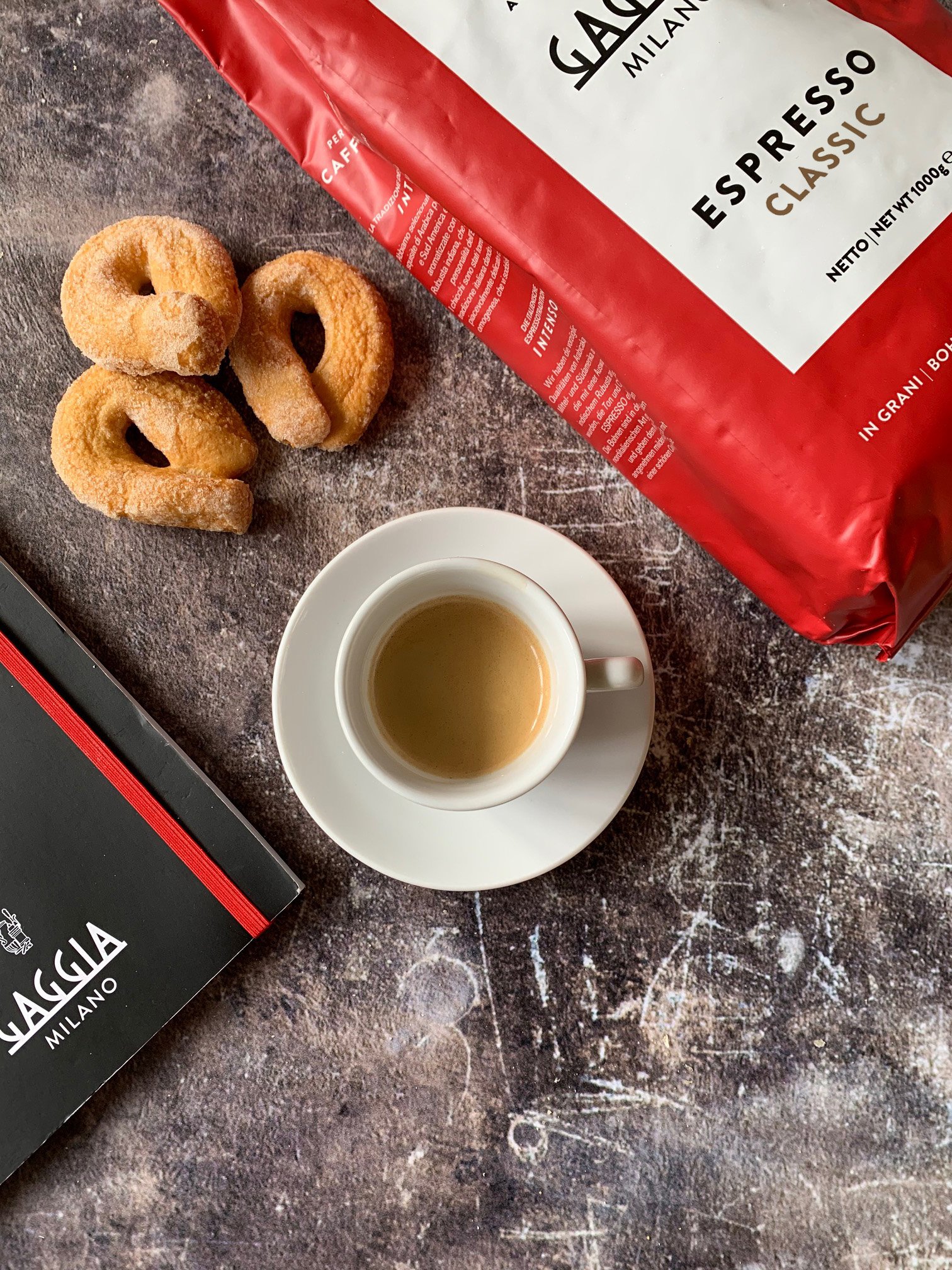 Gaggia Milano Kahve Tanışma Paketi | Arabica 500 GR - Intenso 500 GR 