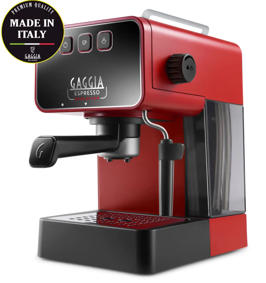 Gaggia Espresso Evolution Lav Kırmızısı Manuel Makine EG2115/03