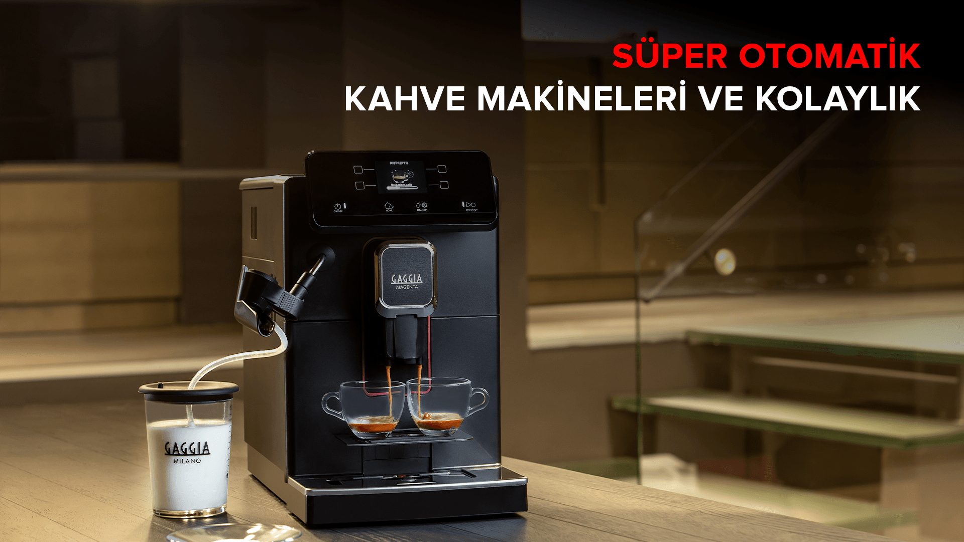 Süper Otomatik Kahve Makineleri ve Kolaylık
