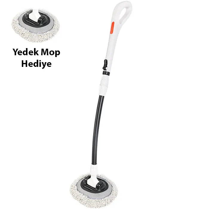 ALLY LS-443 Teleskopik Mikrofiber Araba Yıkama Fırçası Uzun Saplı