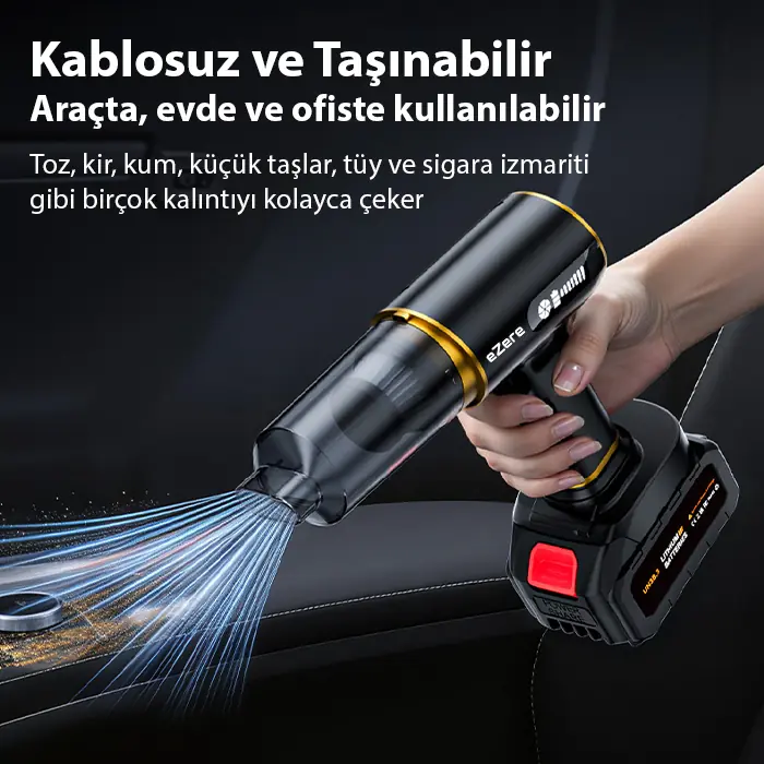 フリーザー e EzereEZERE ST-6609C 20000pa Güçlü Dijital Göstergeli Vakumlu