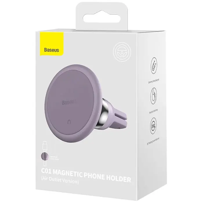 Baseus C01 Magnetic Air Vent Araç Havalandirma Tipi Telefon Tutucu