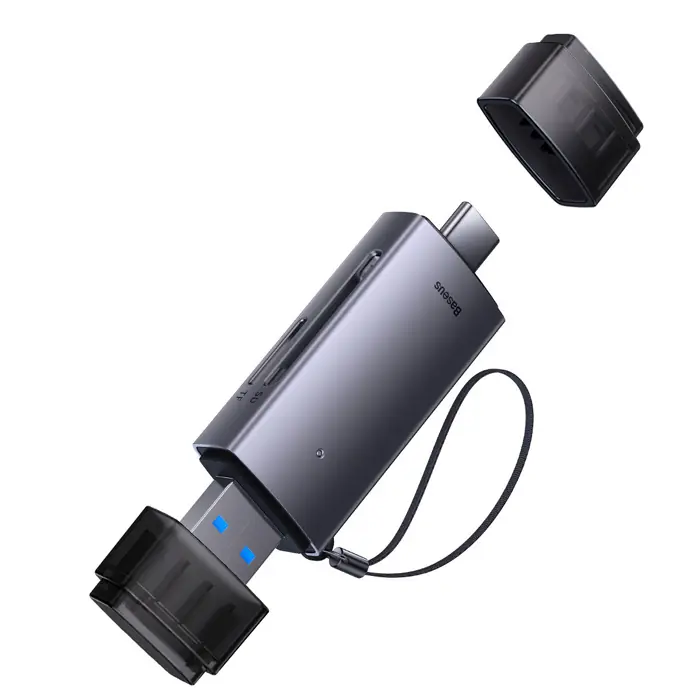 Baseus Lite Series USB + Type-C to SD/MicroSD Hafiza Kart Okuyucu