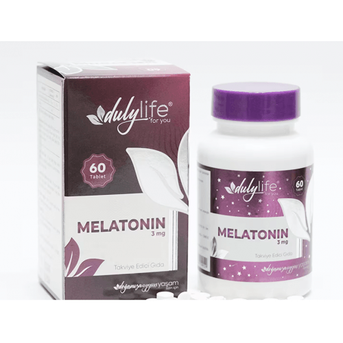 Dulylife Melatonin 3 mg 60 Tablet