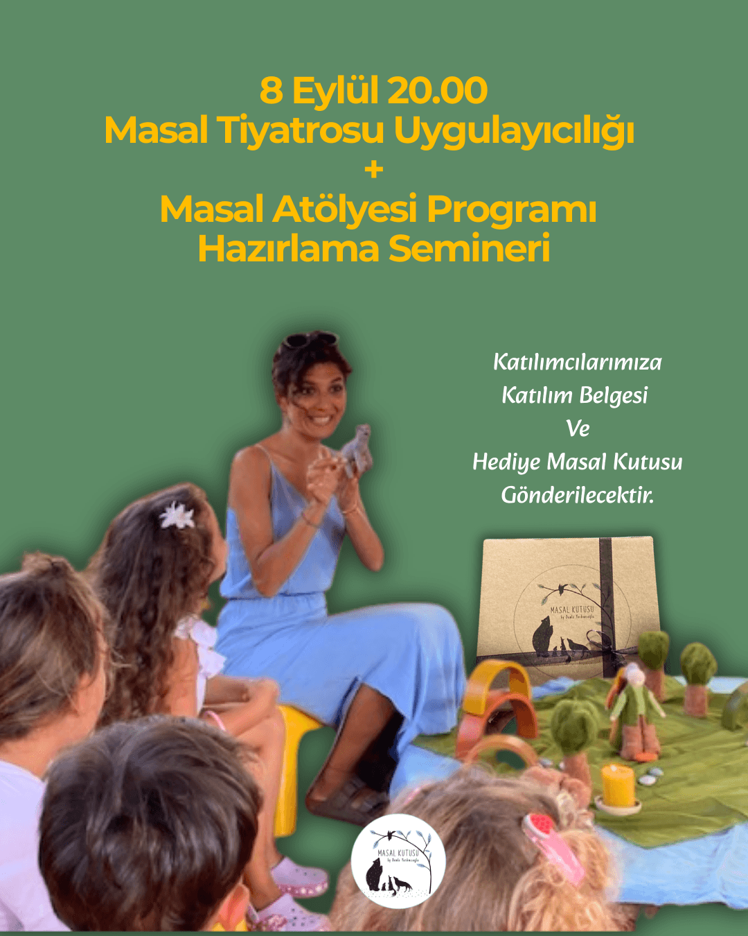Masal Tiyatrosu Uygulayıcılığı 8 Eylül Pazartesi image