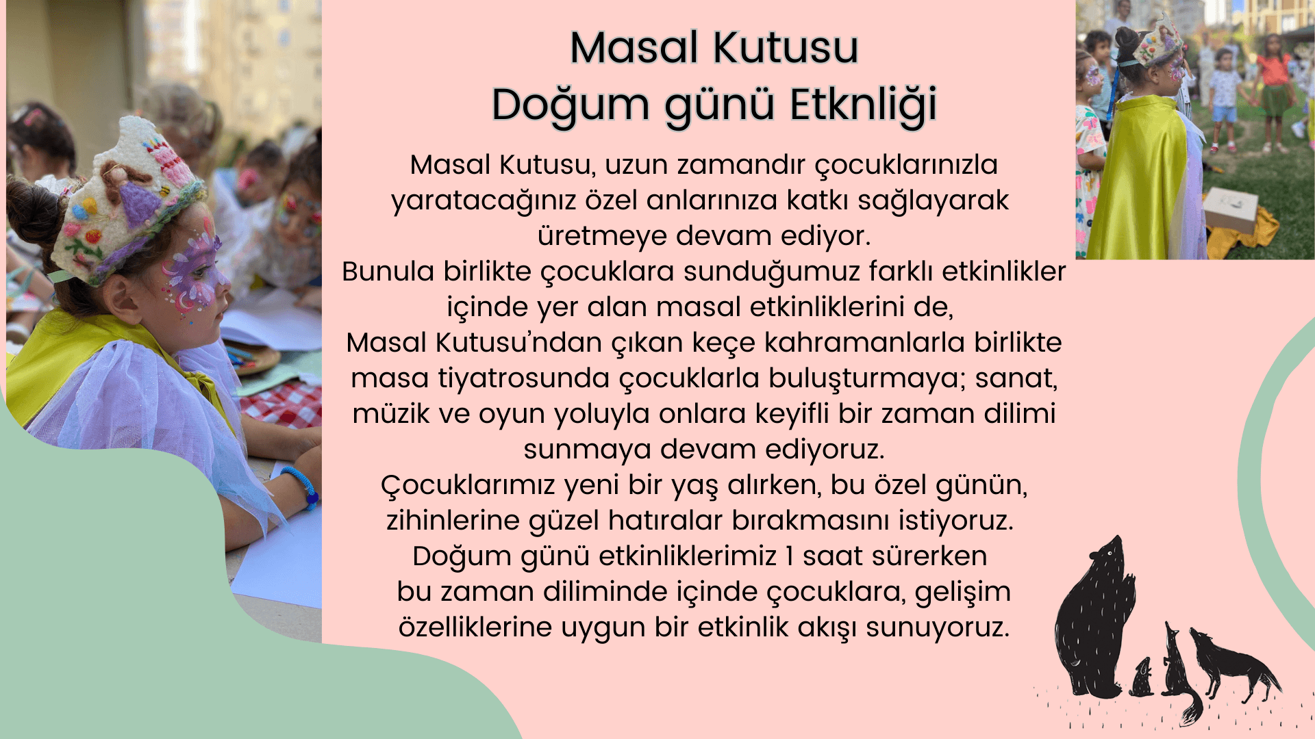 Masal Kutusu Doğum Günü Etkinliği