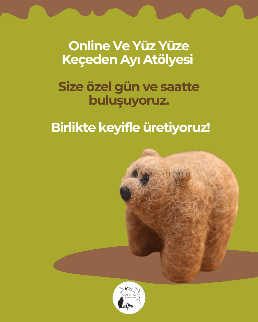Keçeden Ayı Yapım Atölyesi (Özel Ders) image