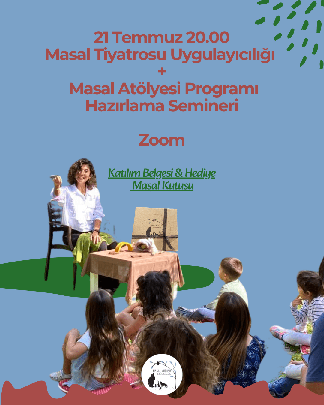 Masa Tiyatrosu Uygulayıcılığı 21 Temmuz- Zoom image
