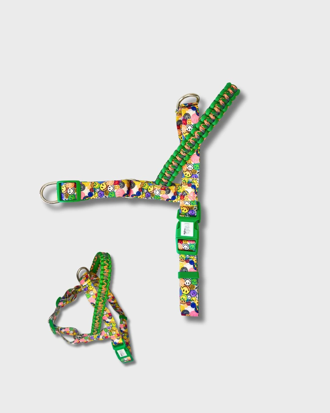 Felix Önden & Sırttan Çekmeli Göğüs Tasması - Koyu Yeşil