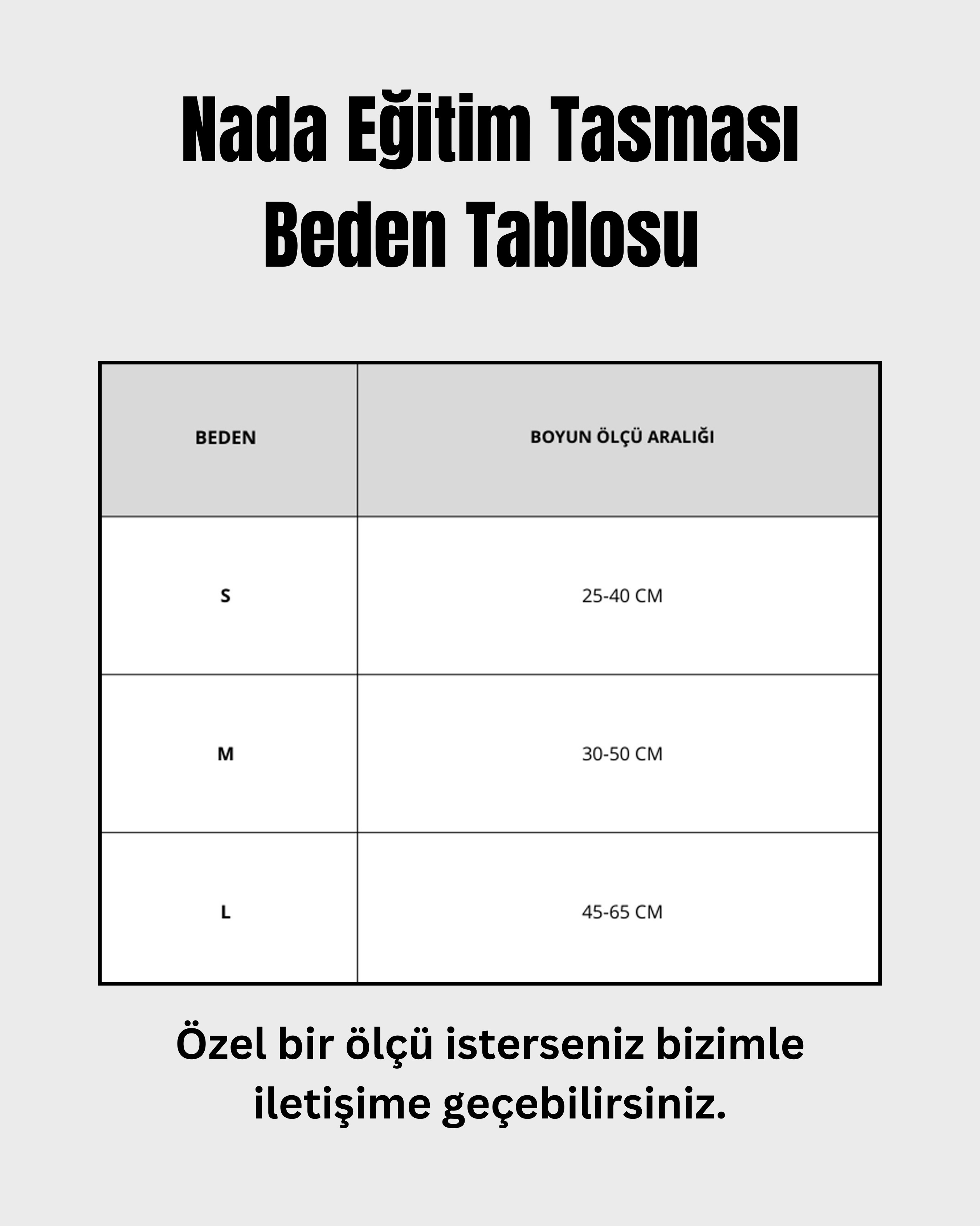 Eğitim Tasması