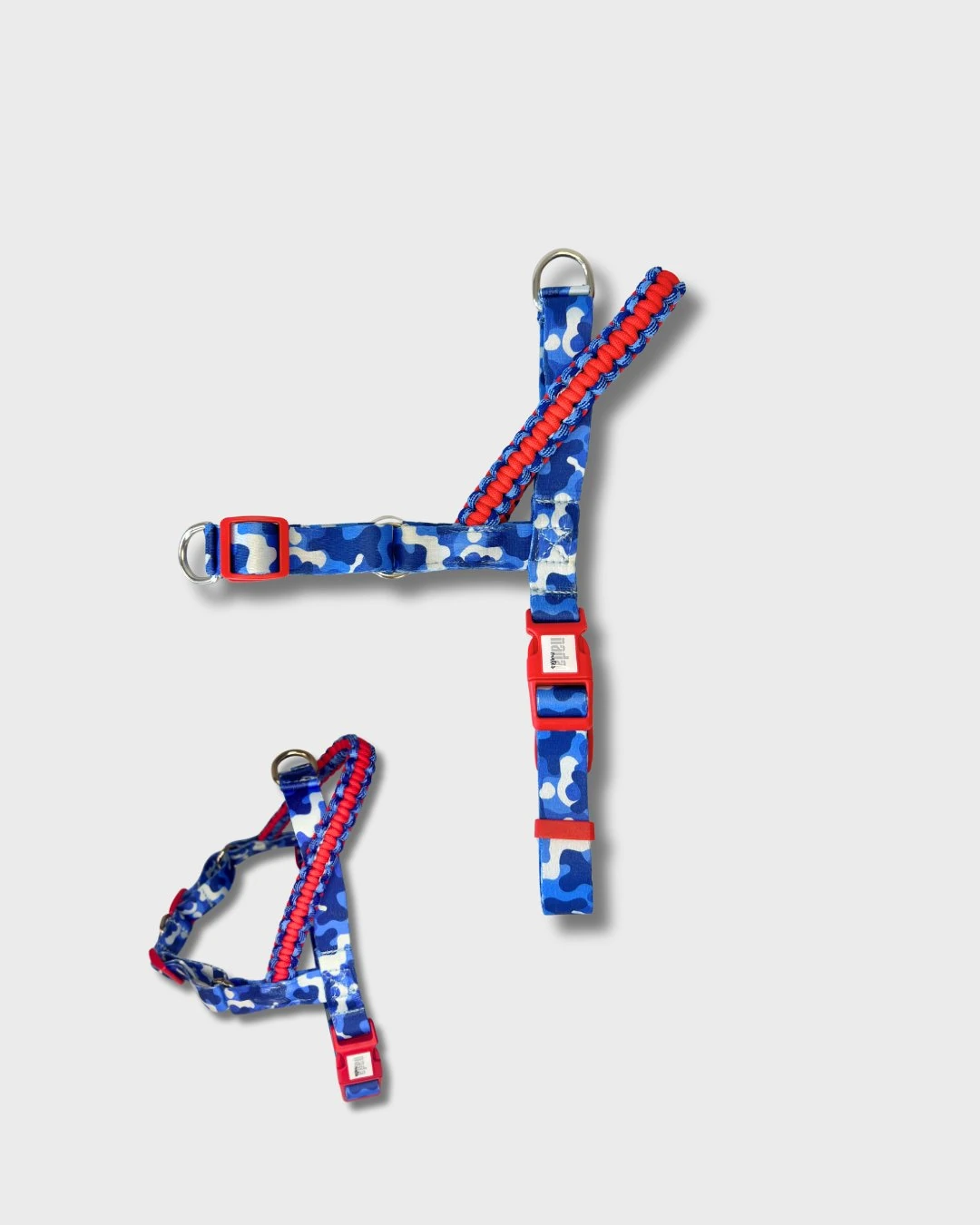 Navie Önden & Sırttan Çekmeli Göğüs Tasması - Kırmızı