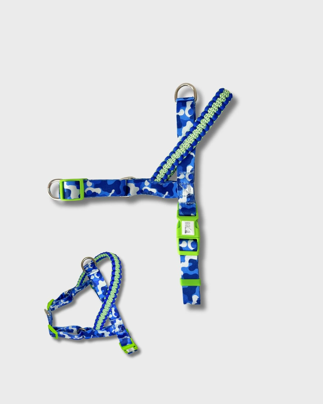 Navie Önden & Sırttan Çekmeli Göğüs Tasması - Yeşil