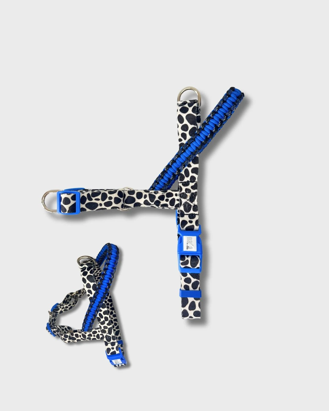 Spotty Önden & Sırttan Çekmeli Göğüs Tasması - Saks