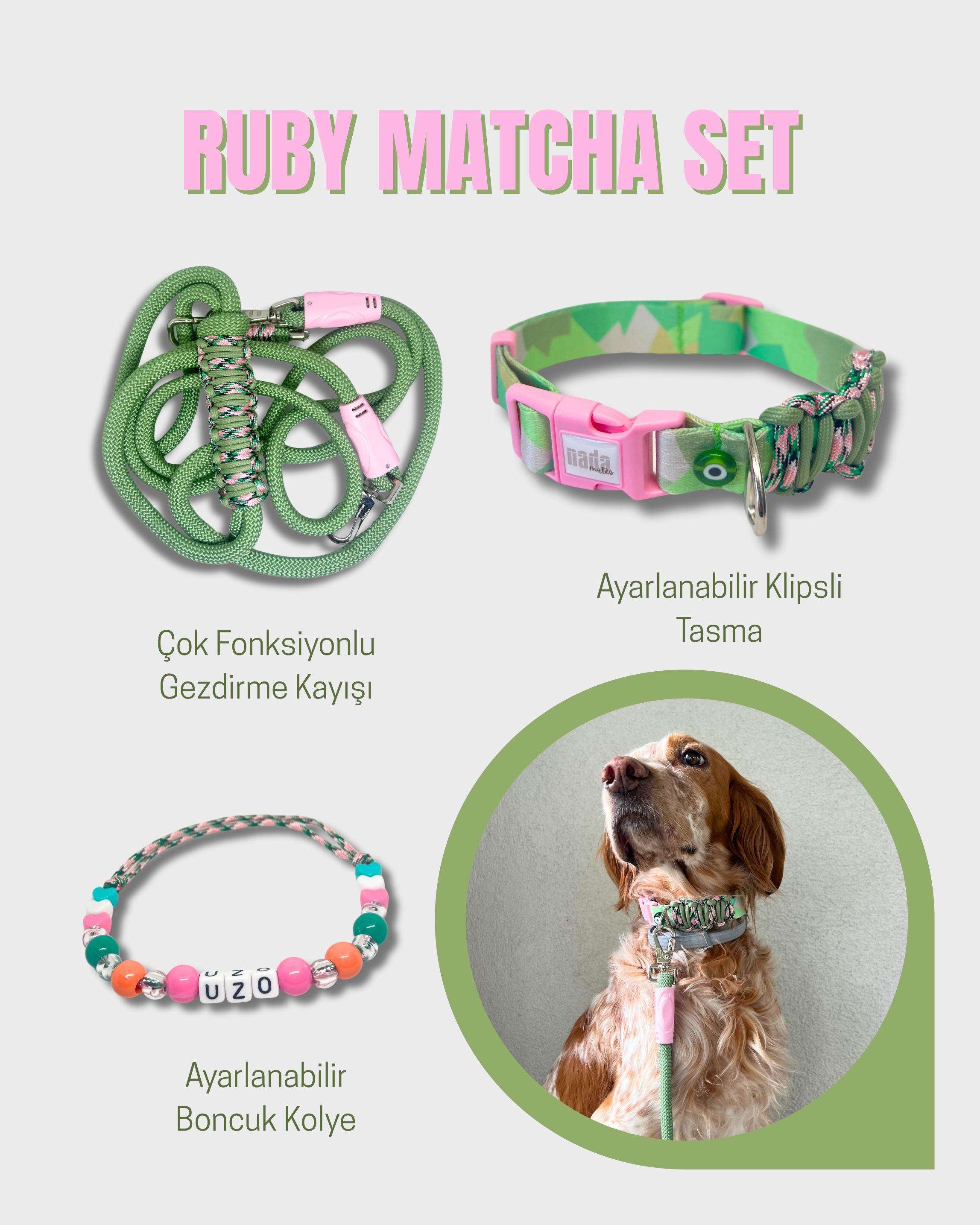 Ruby Matcha Set
