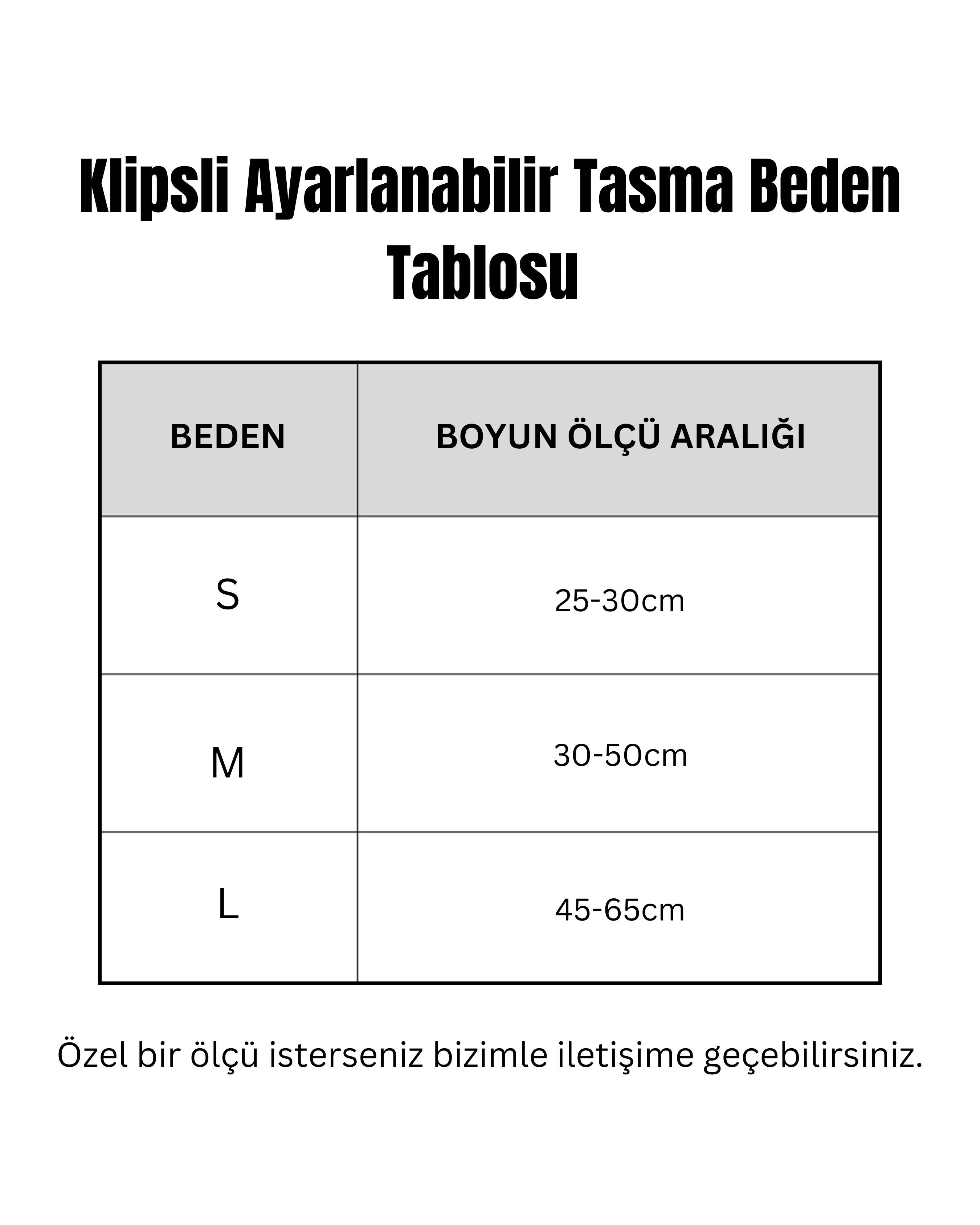 Fiera Klipsli Ayarlanabilir Tasma