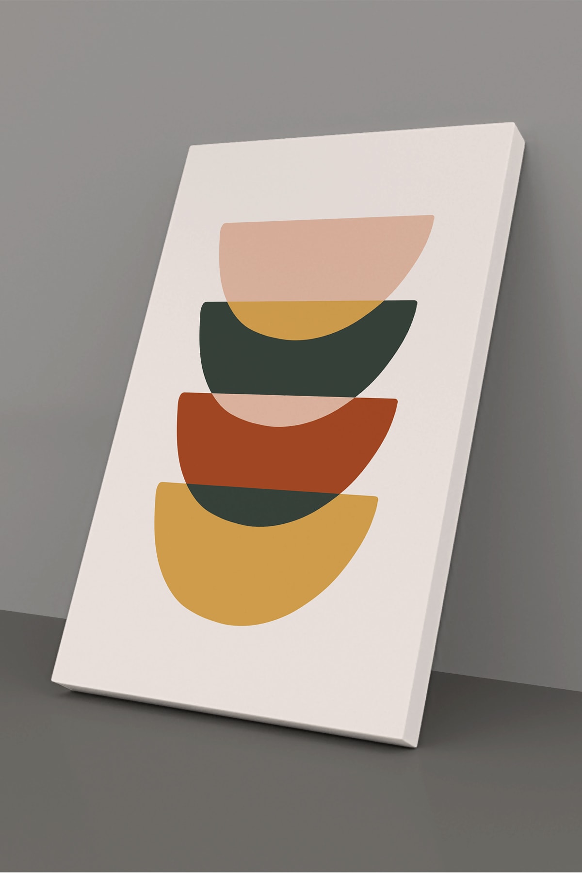 Soyut Modern Minimal Kanvas Tablosu 3'lü Canvas Tablo Seti Ev, Oturma Odası Yatak Odası