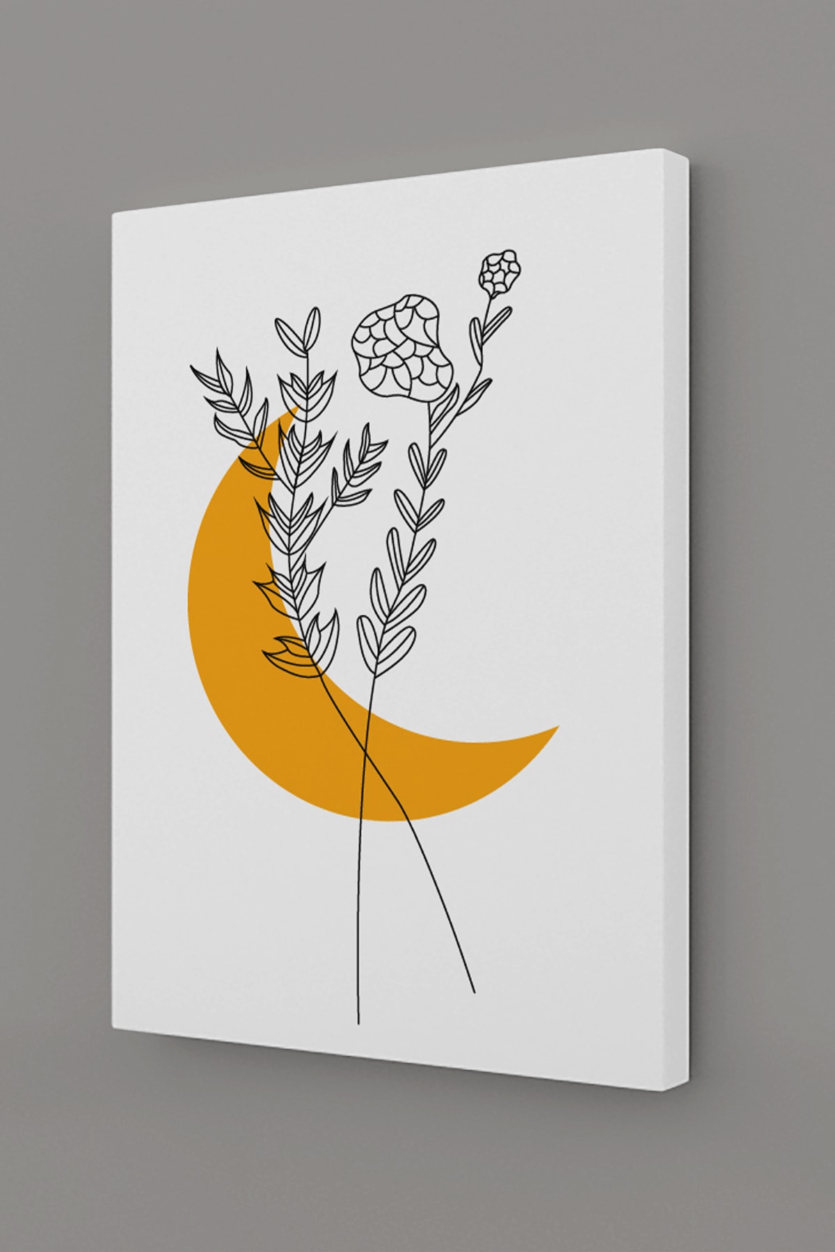 Soyut Modern Minimal Kanvas Tablosu 3'lü Canvas Tablo Seti Ev, Oturma Odası Yatak Odası