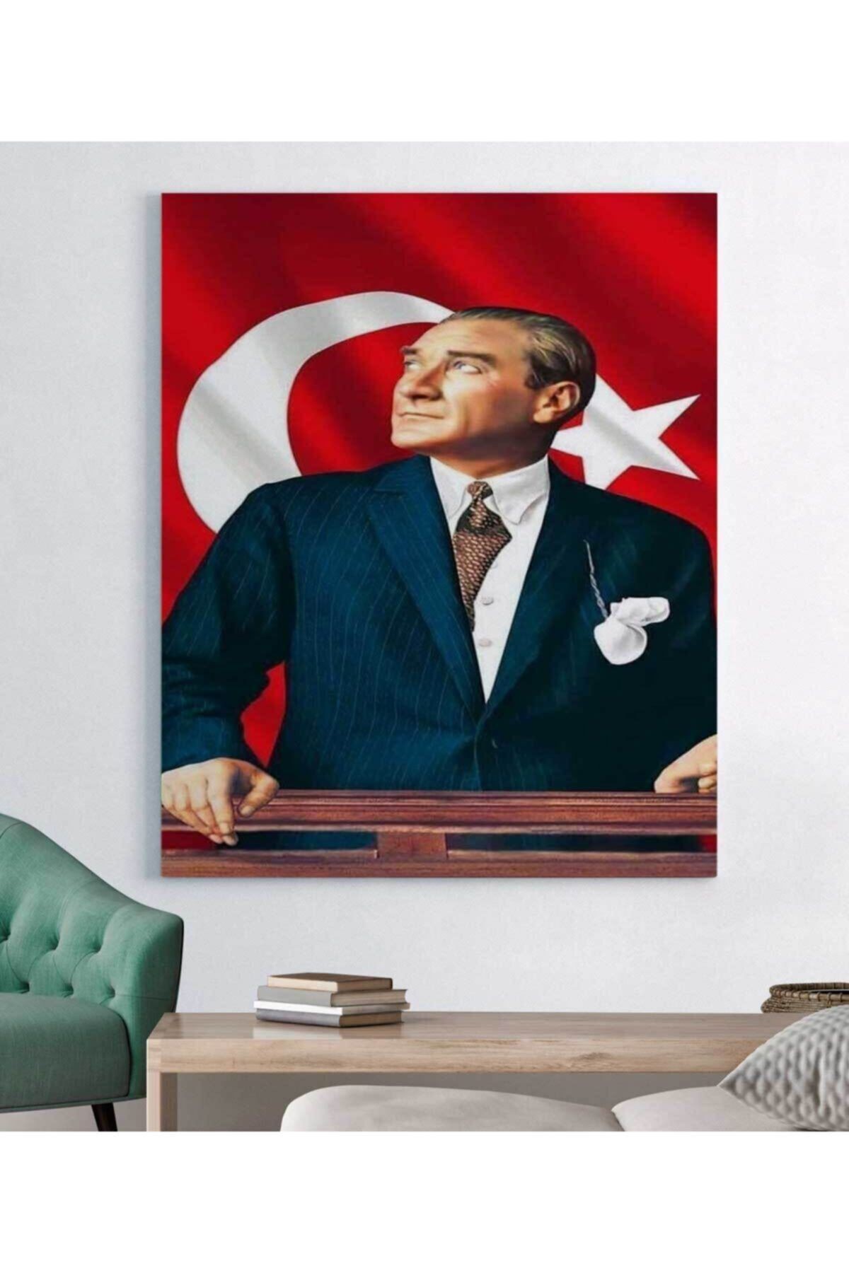 Atatürk Kanvas Tablo