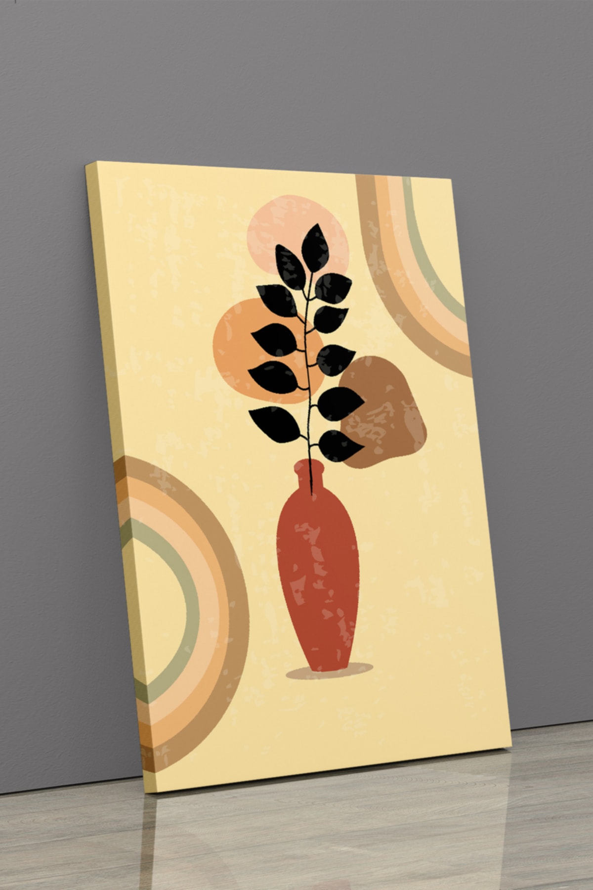 Soyut Modern Minimal Kanvas Tablosu 3'lü Canvas Tablo Seti Ev, Oturma Odası Yatak Odası