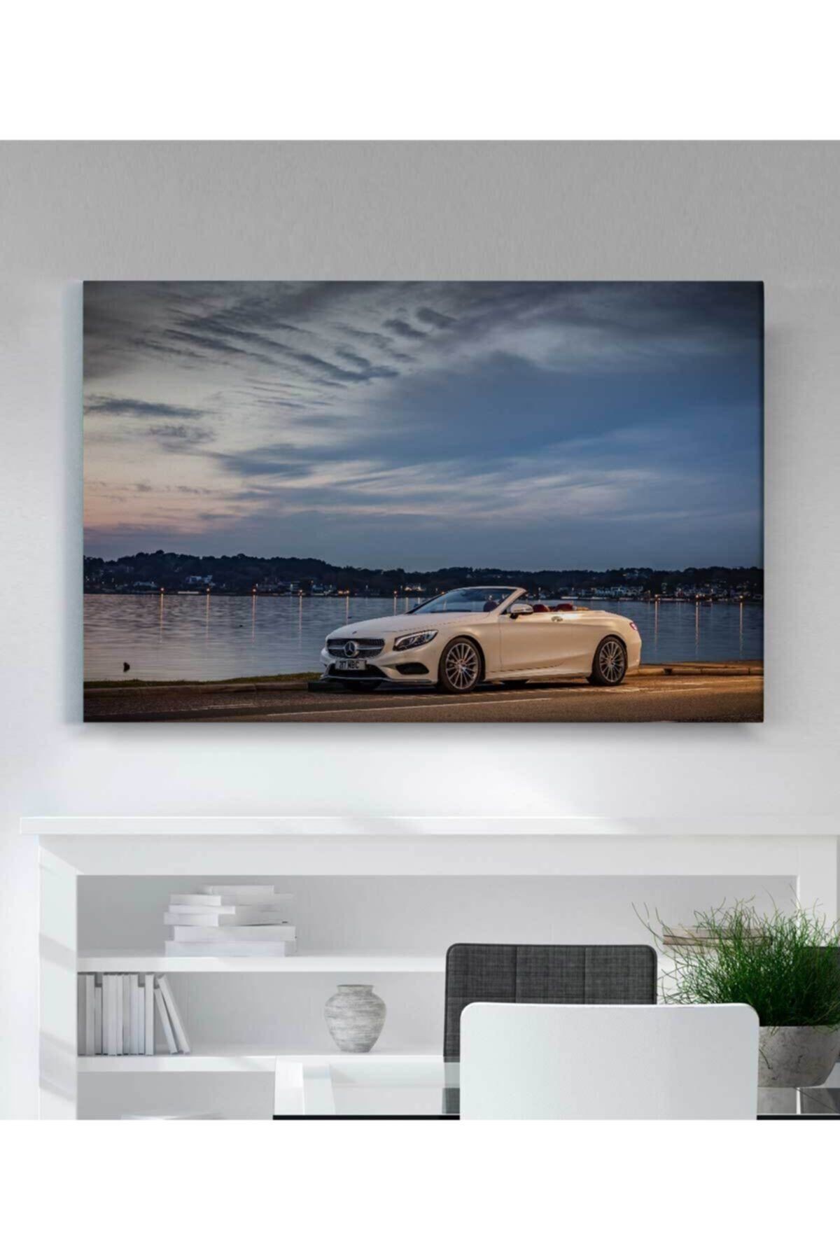 Mercedes-benz Araba Kanvas Tablo