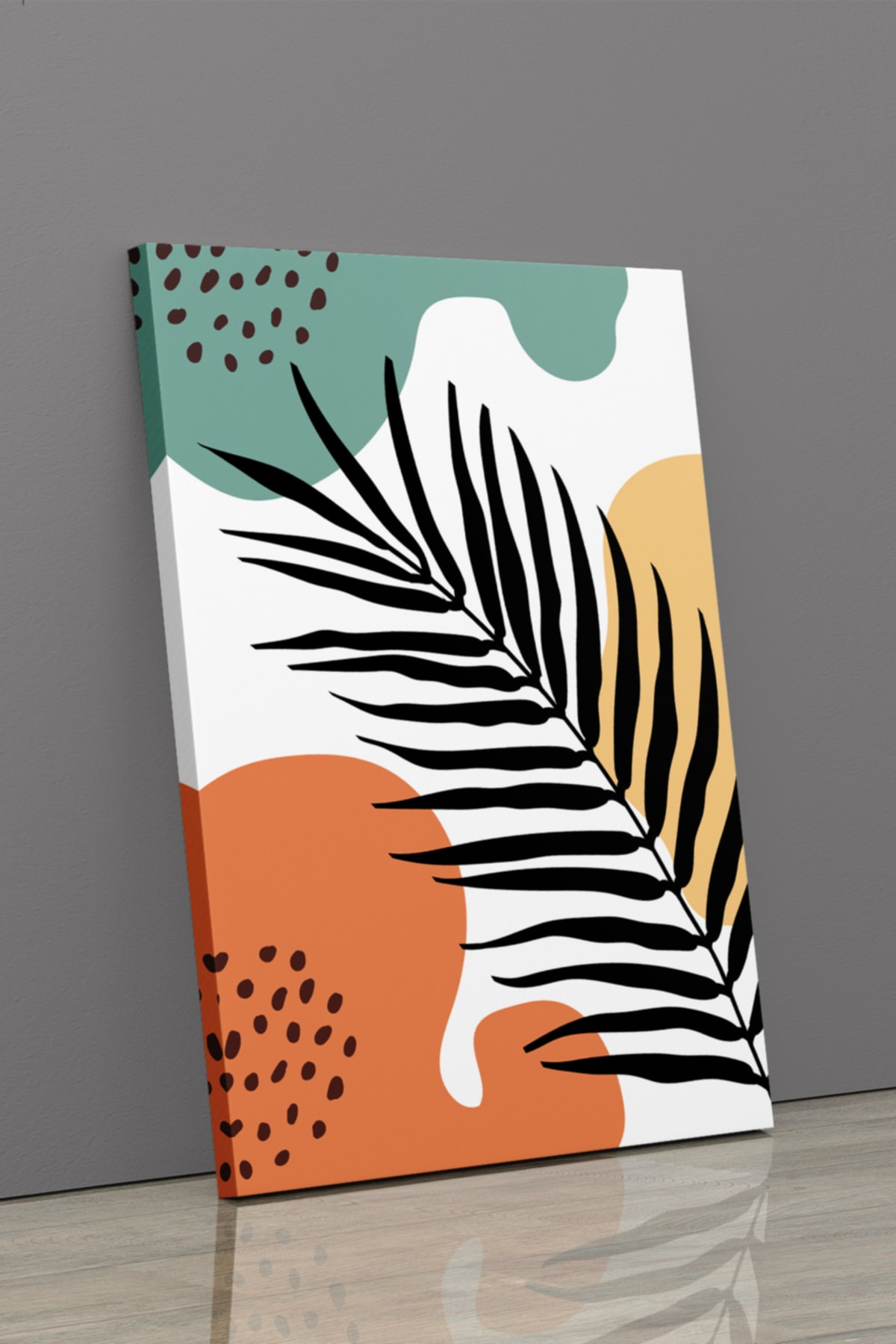 Soyut Modern Minimal Kanvas Tablosu 3'lü Canvas Tablo Seti Ev, Oturma Odası Yatak Odası