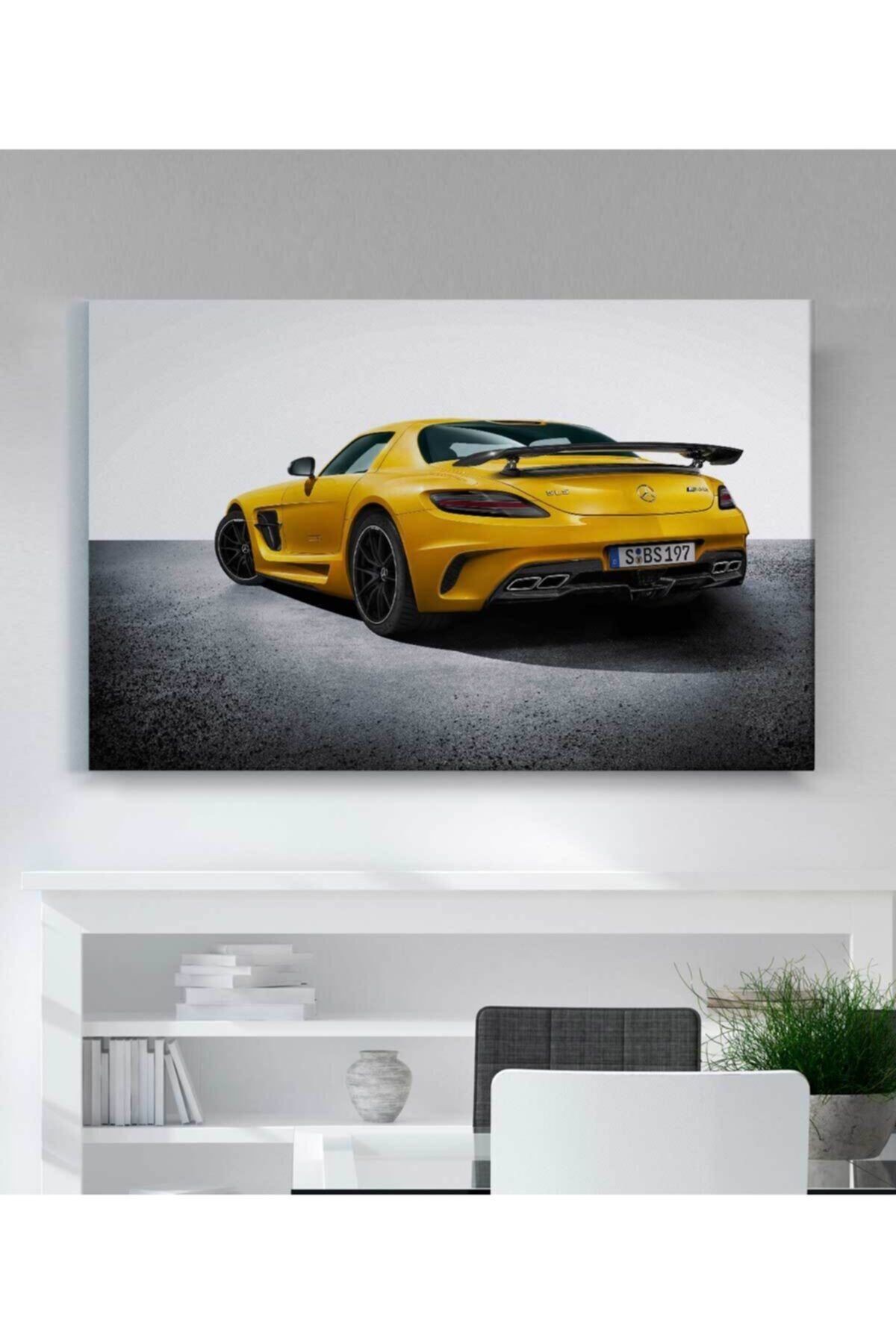 Mercedes-benz Araba Kanvas Tablo