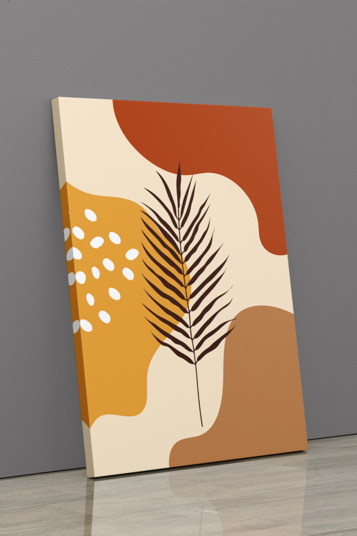 Soyut Modern Minimal Kanvas Tablosu 3'lü Canvas Tablo Seti Ev, Oturma Odası Yatak Odası
