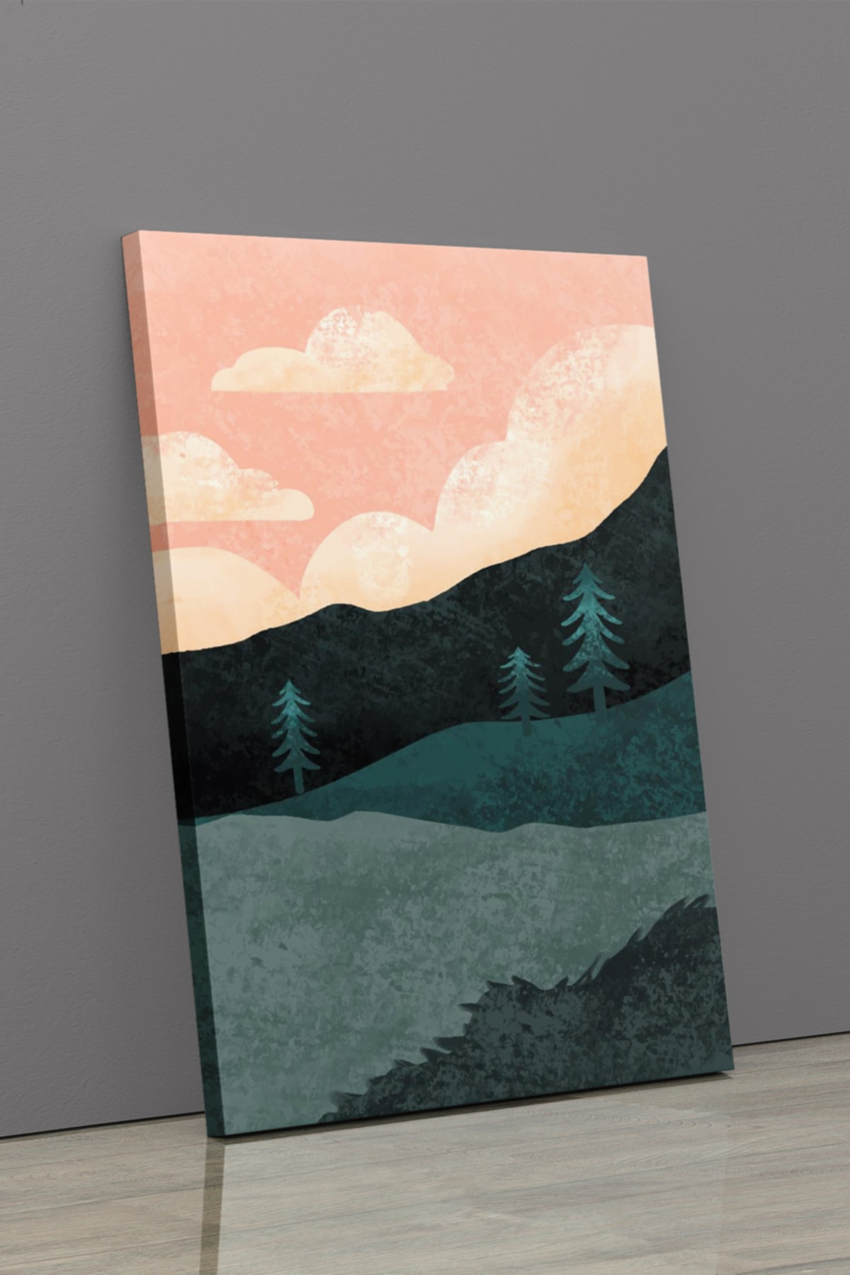 Soyut Modern Minimal Kanvas Tablosu 3'lü Canvas Tablo Seti Ev, Oturma Odası Yatak Odası