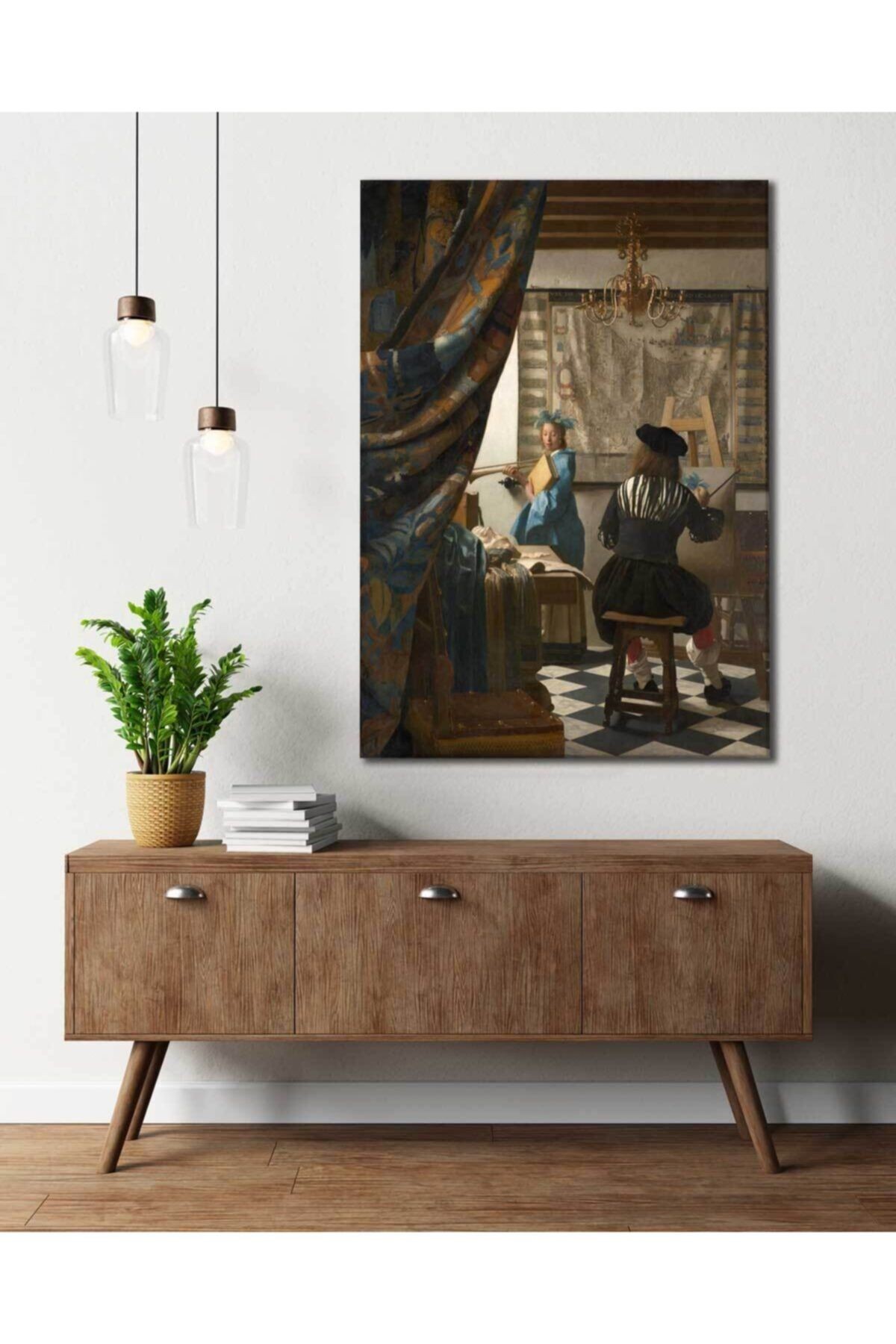 ?john Vermeer Resim Sanatı Kanvas Tablo