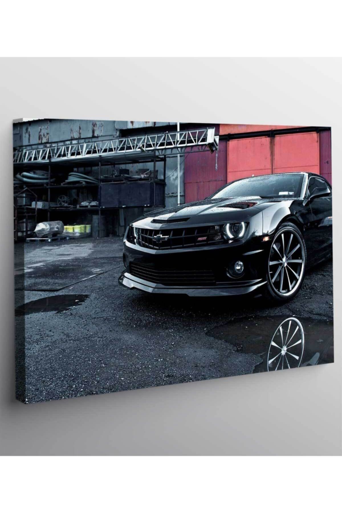 Chevrolet Camaro Araba Kanvas Tablo