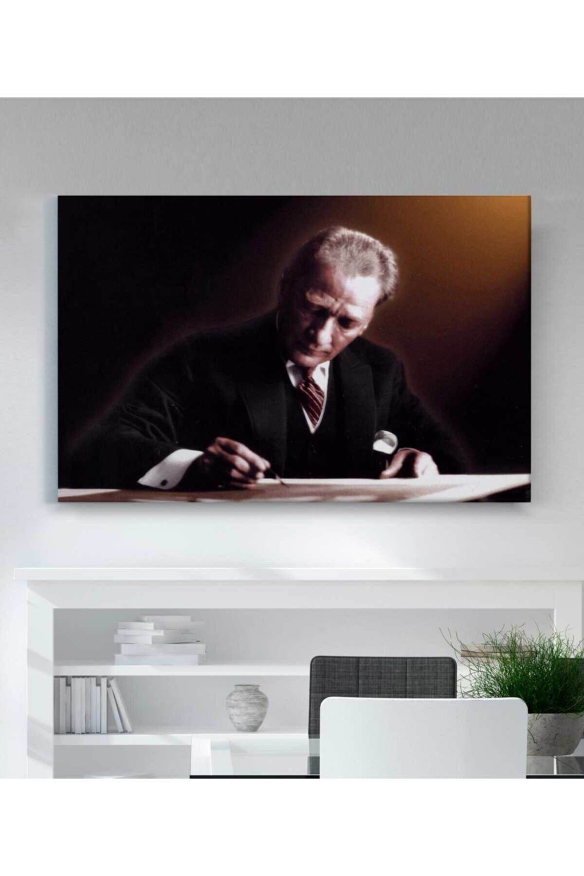 Atatürk Kanvas Tablo