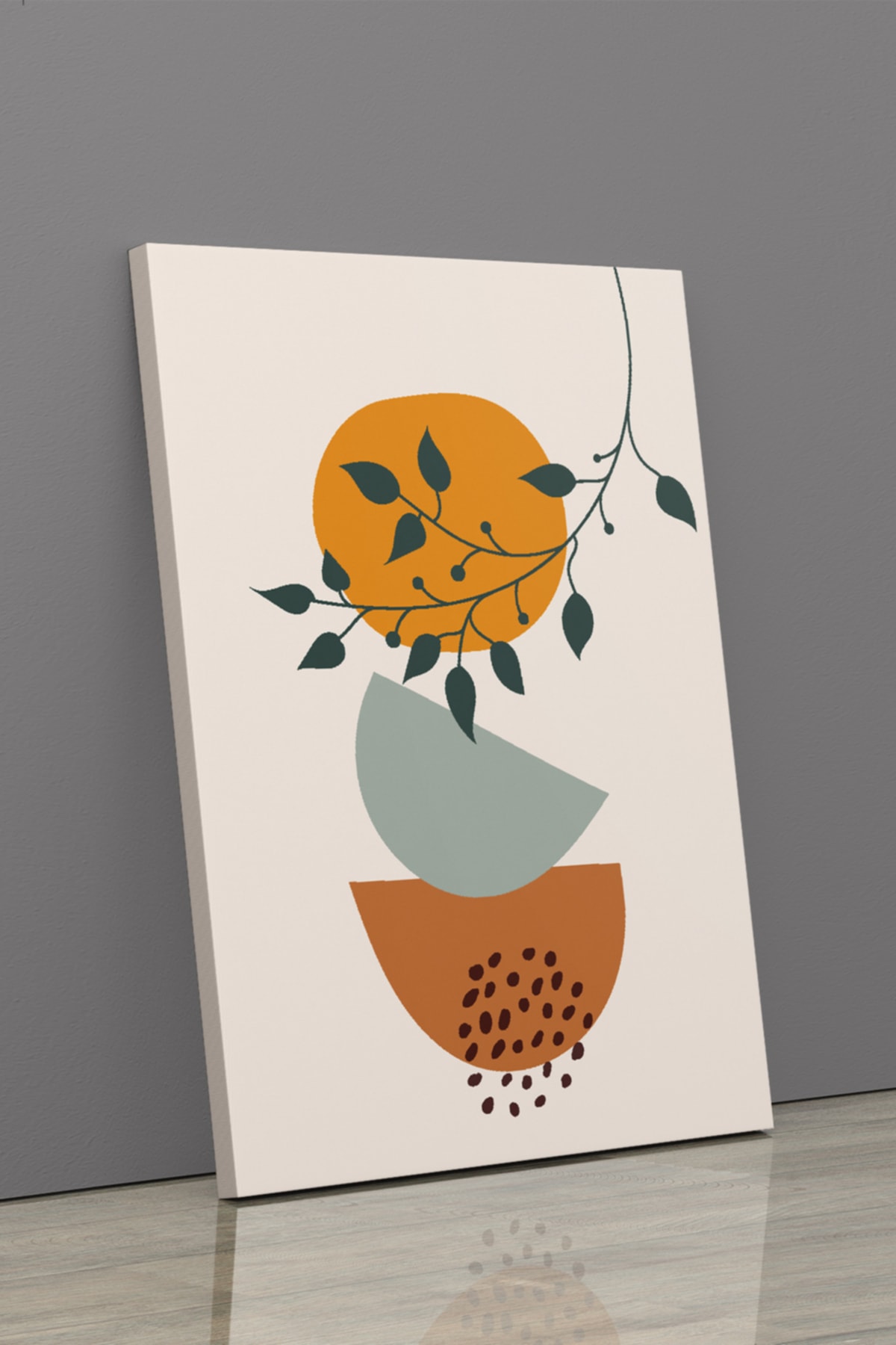 Soyut Modern Minimal Kanvas Tablosu 3'lü Canvas Tablo Seti Ev, Oturma Odası Yatak Odası