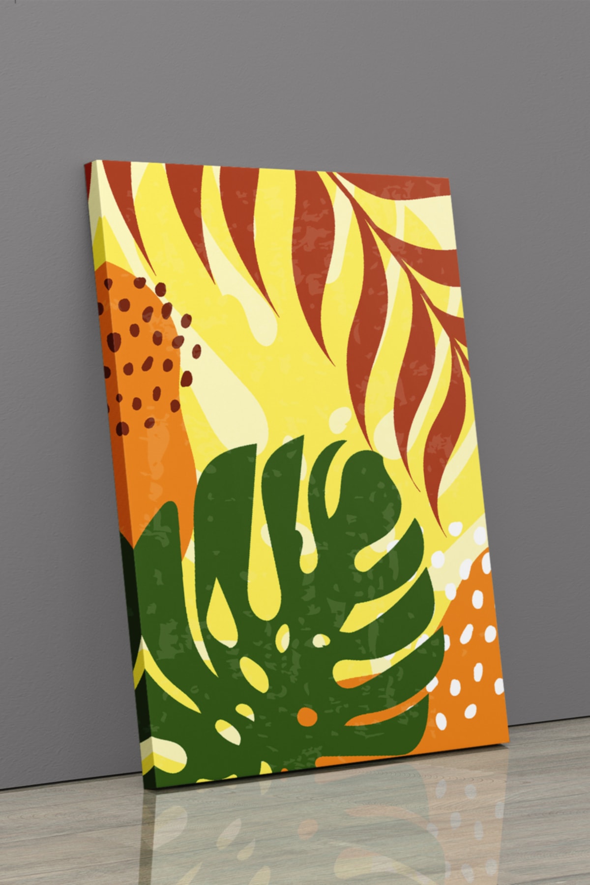Soyut Modern Minimal Kanvas Tablosu 2'li Canvas Tablo Seti Ev, Oturma Odası Yatak Odası