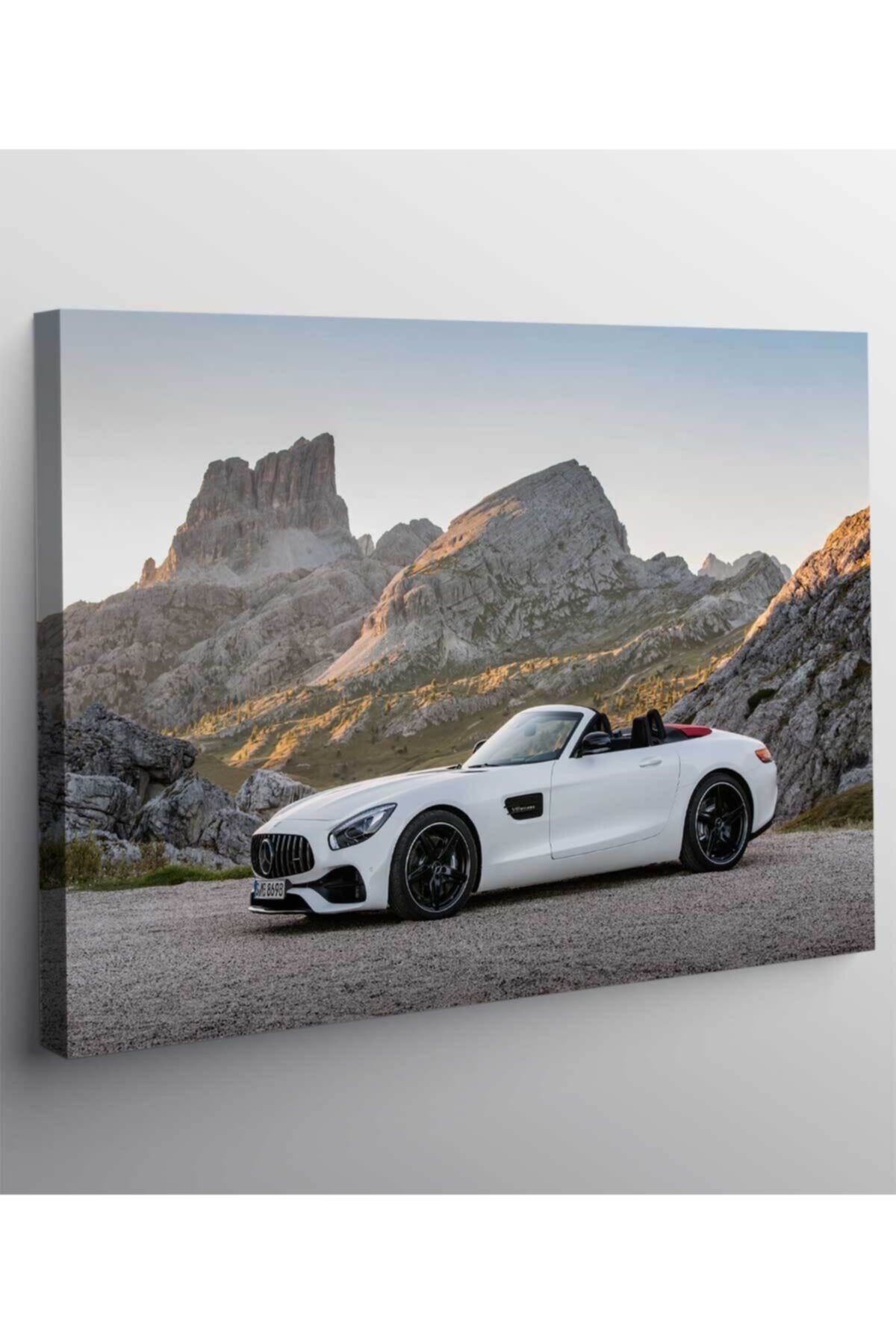 Mercedes-benz Araba Kanvas Tablo