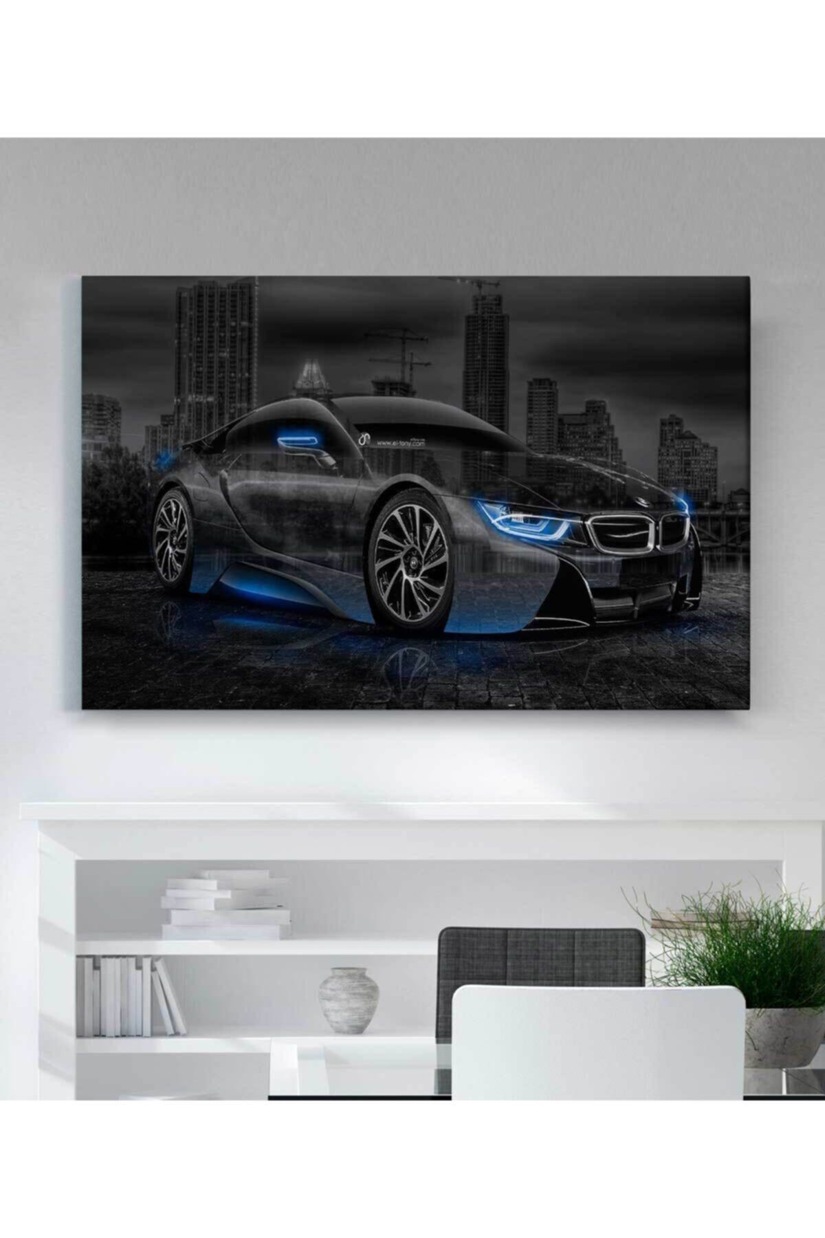 Bmw Araba Kanvas Tablo