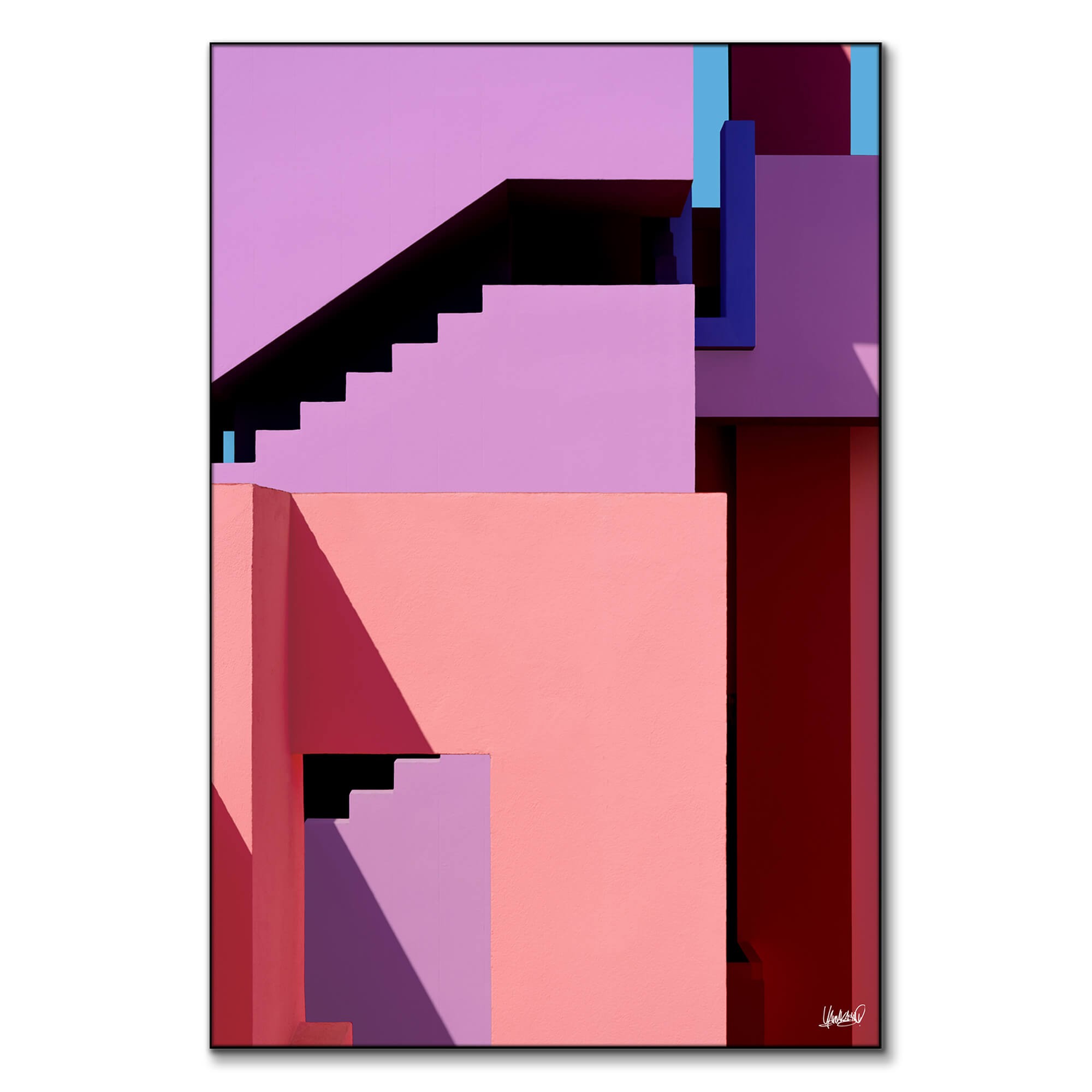 Abstract Croco Kanvas Tablosu