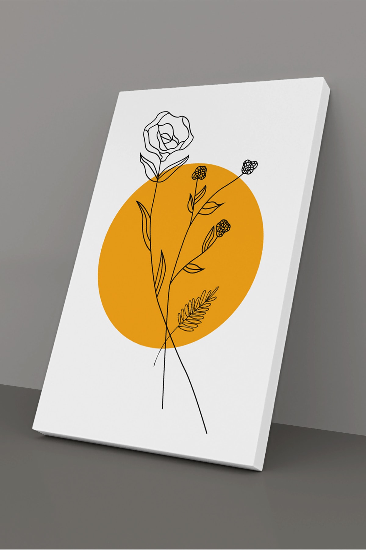 Soyut Modern Minimal Kanvas Tablosu 3'lü Canvas Tablo Seti Ev, Oturma Odası Yatak Odası