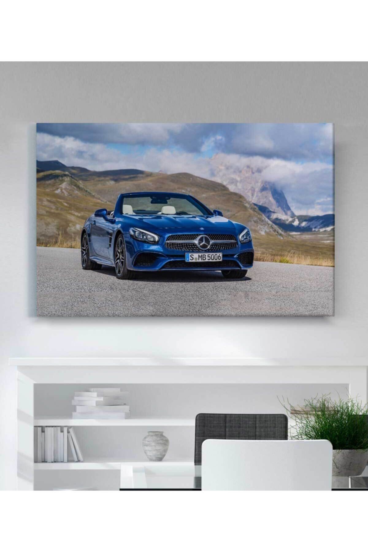 Mercedes-benz Araba Kanvas Tablo