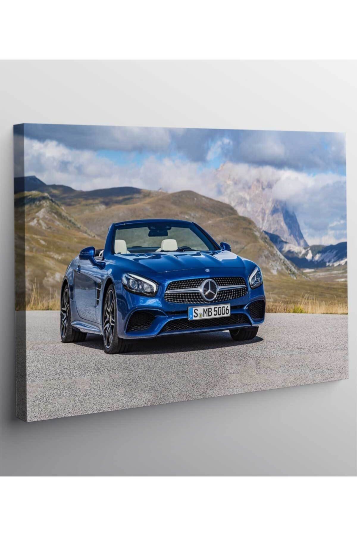 Mercedes-benz Araba Kanvas Tablo